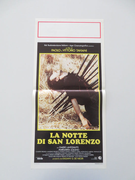 The Night of the Shooting Stars Italian Locandina Poster Antonutti 1982 Movie posters
