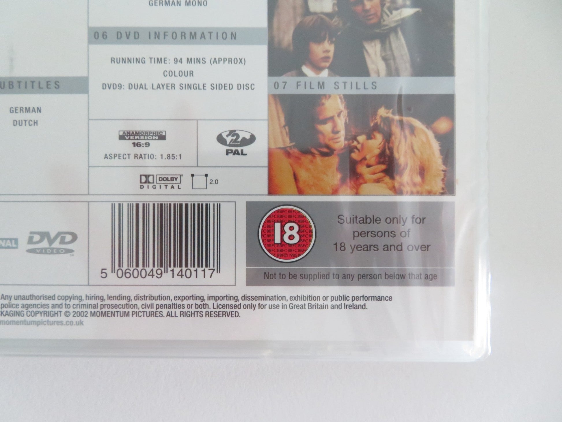 THE NIGHTCOMERS (DVD) MARLON BRANDO STEPHANIE BEACHAM 1971 REGION 2 Movie posters