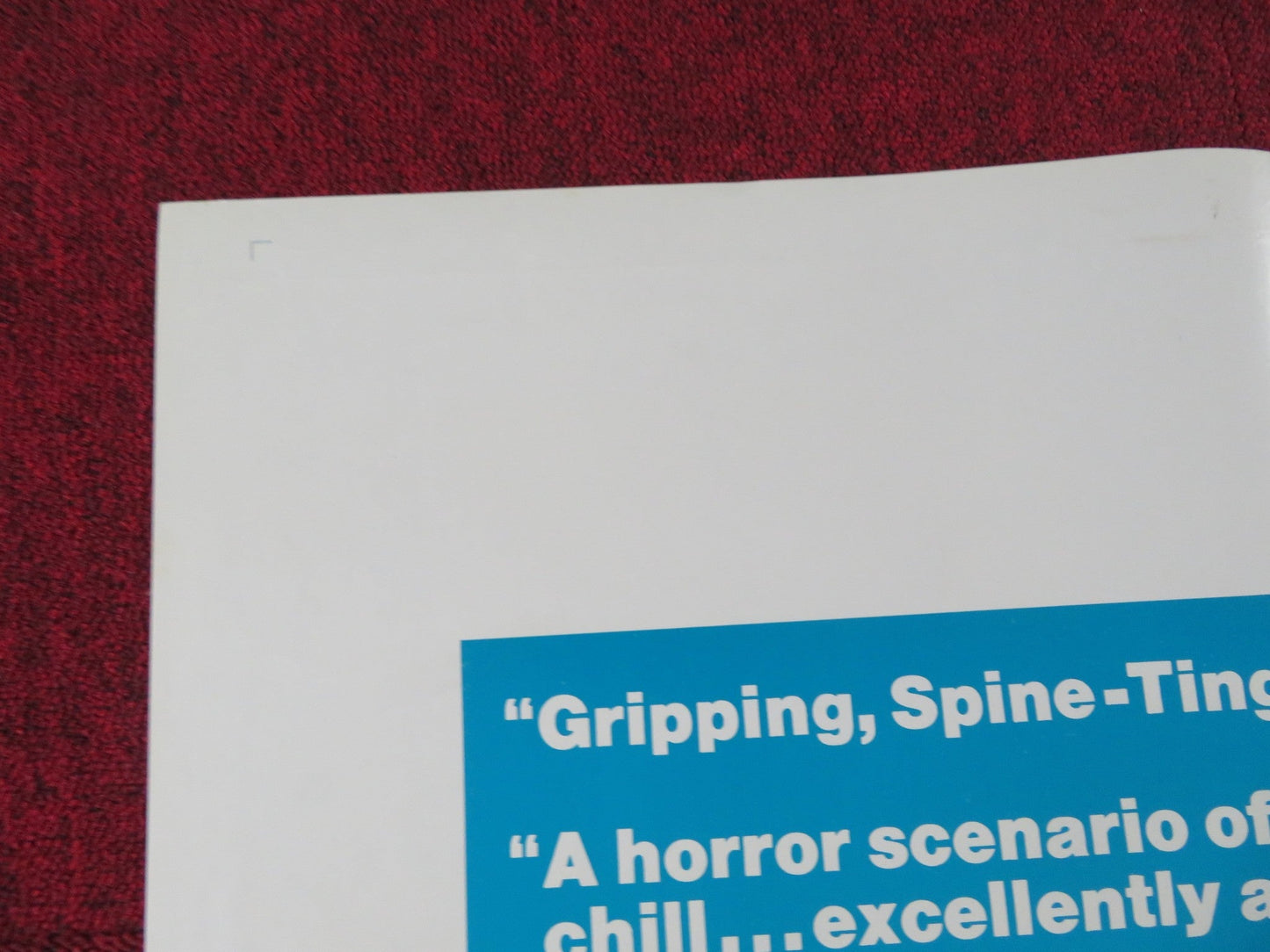 THE NIGHTCOMERS FOLDED US ONE SHEET POSTER MARLON BRANDO STEPHANIE BEACHAM 1972 Rendezvous Cinema Movie posters