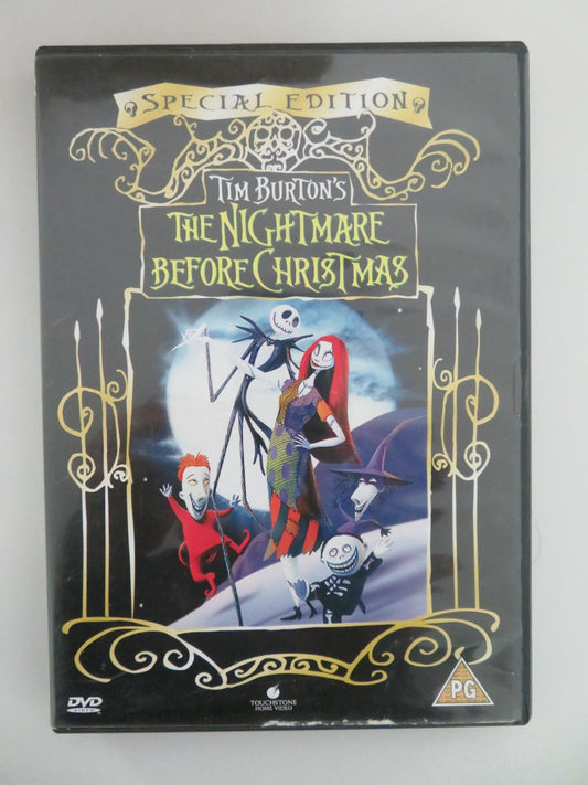 THE NIGHTMARE BEFORE CHRISTMAS - SPECIAL EDITION (DVD) ELFMAN 1993 REGION 2 Movie posters