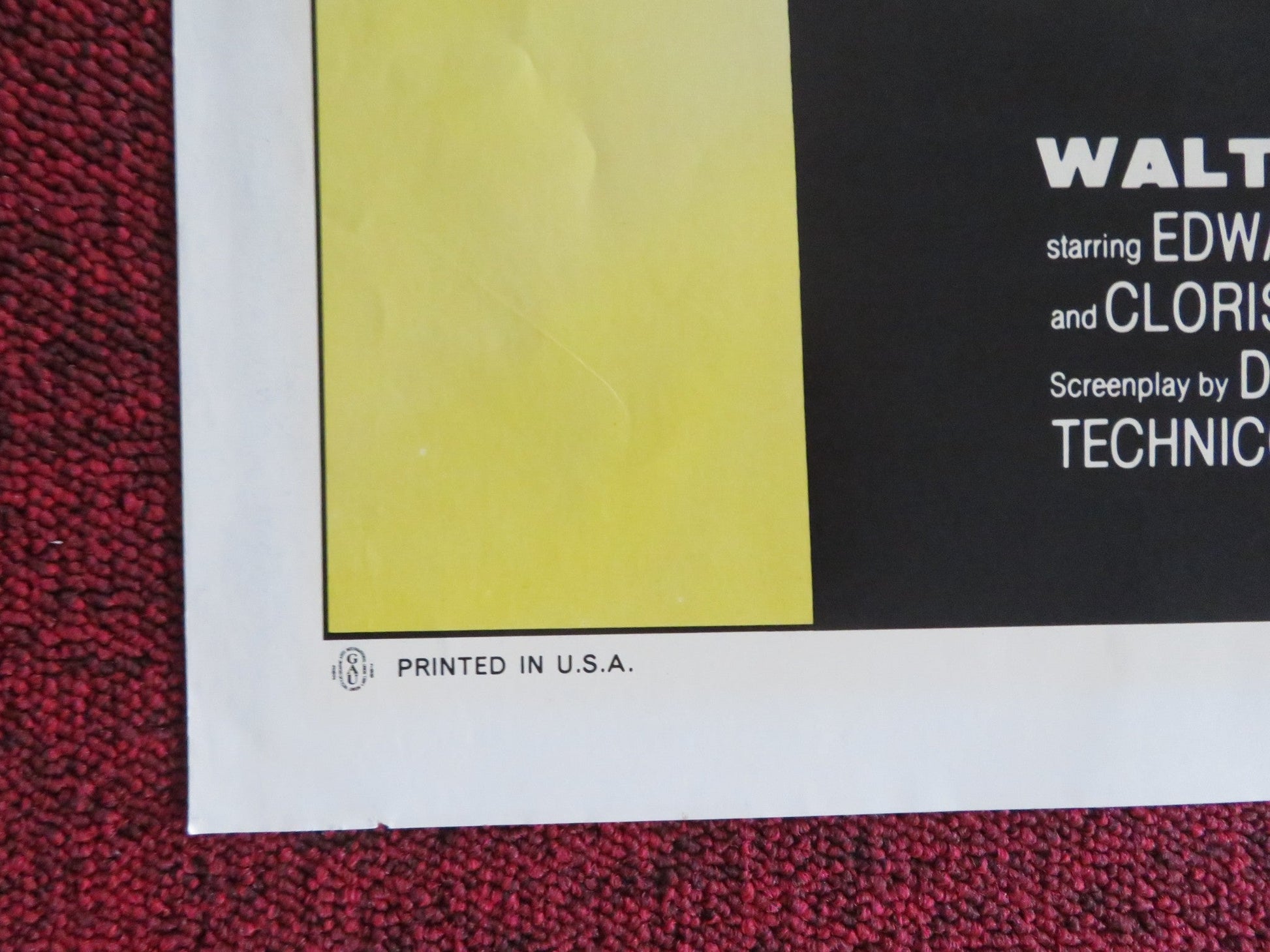 THE NORTH AVENUE IRREGULARS - B FOLDED US ONE SHEET POSTER DISNEY HERRMAN 1979 Rendezvous Cinema Movie posters