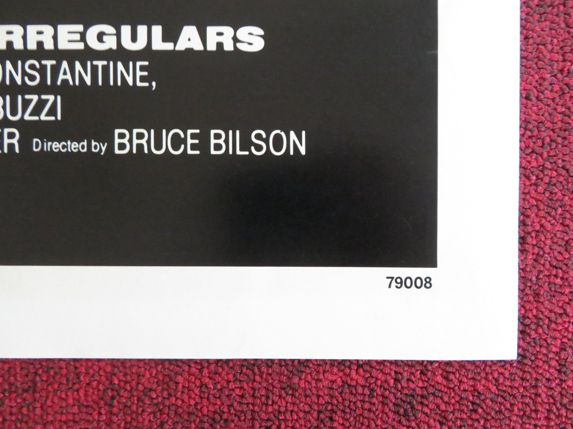 THE NORTH AVENUE IRREGULARS - B FOLDED US ONE SHEET POSTER DISNEY HERRMAN 1979 Rendezvous Cinema Movie posters