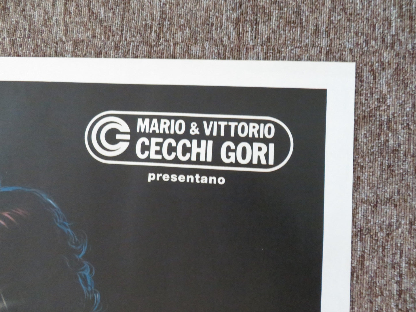 THE NUMBERS GAME ITALIAN 2 FOGLIO POSTER GIANCARLO GIANNINI VICTORIA ABRIL 1987 Rendezvous Cinema Movie posters