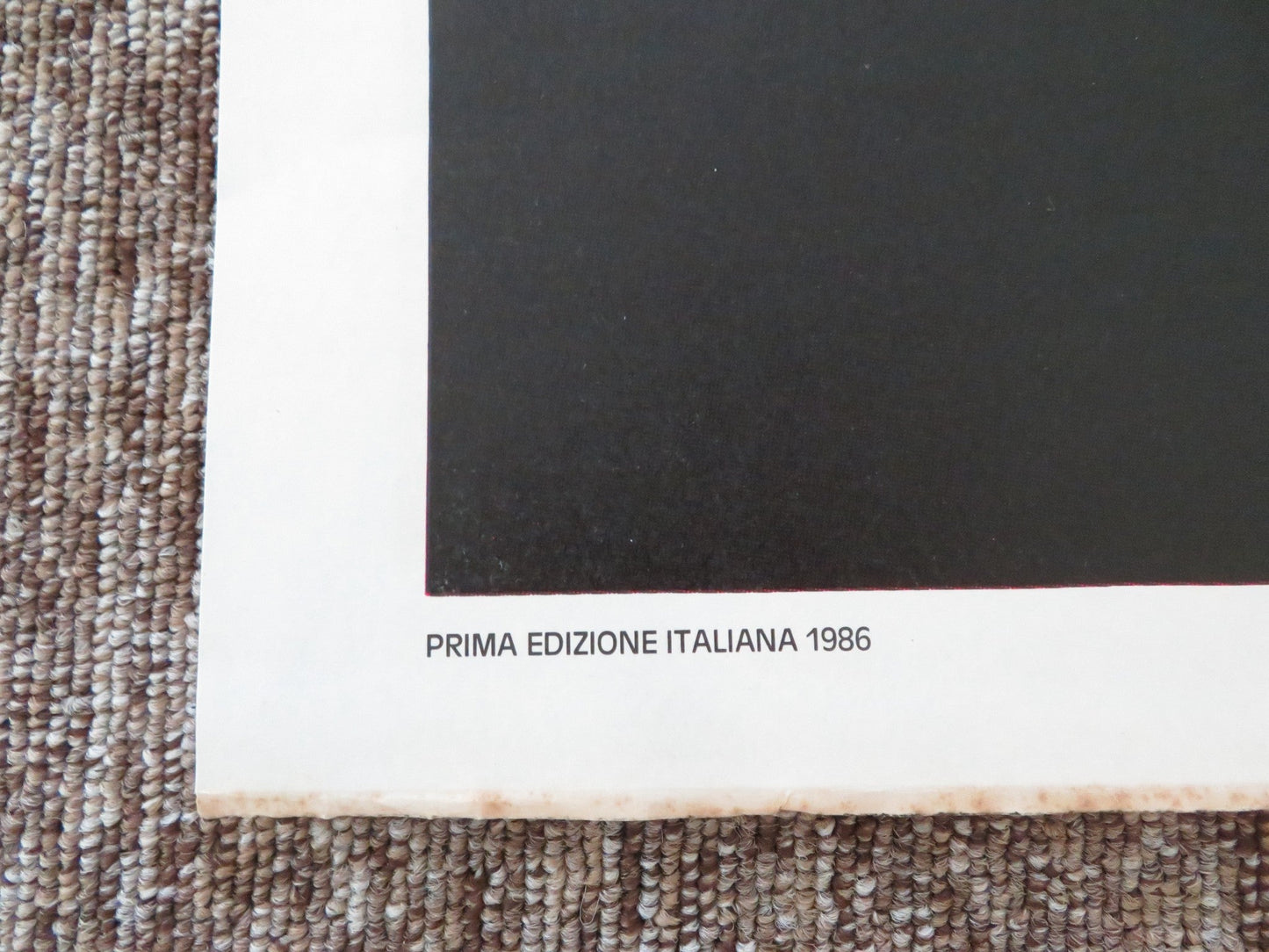 THE NUMBERS GAME ITALIAN 2 FOGLIO POSTER GIANCARLO GIANNINI VICTORIA ABRIL 1987 Rendezvous Cinema Movie posters