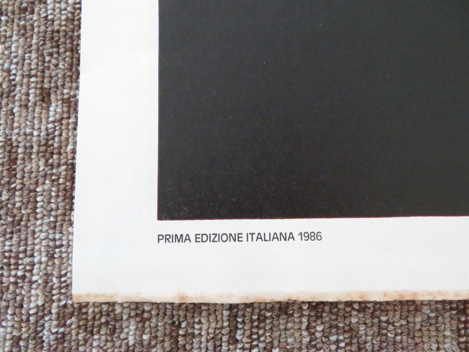 THE NUMBERS GAME ITALIAN 2 FOGLIO POSTER GIANCARLO GIANNINI VICTORIA ABRIL 1987 Rendezvous Cinema Movie posters