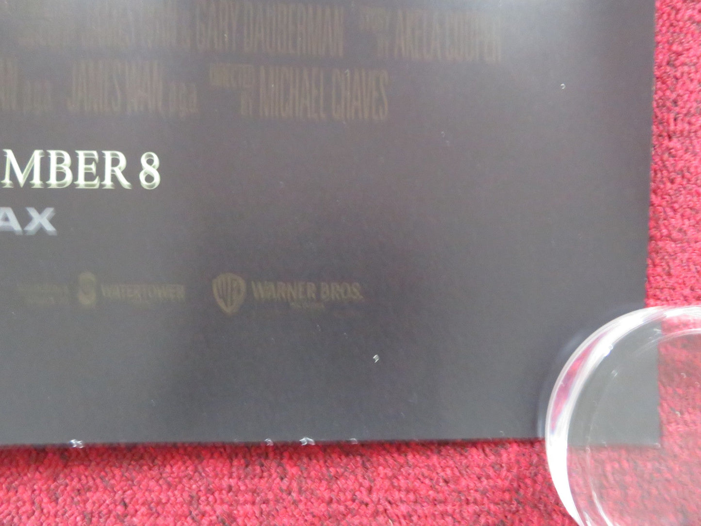 THE NUN II UK QUAD ROLLED POSTER TAISSA FARMIGA JONAS BLOQUET 2023 Rendezvous Cinema Movie posters