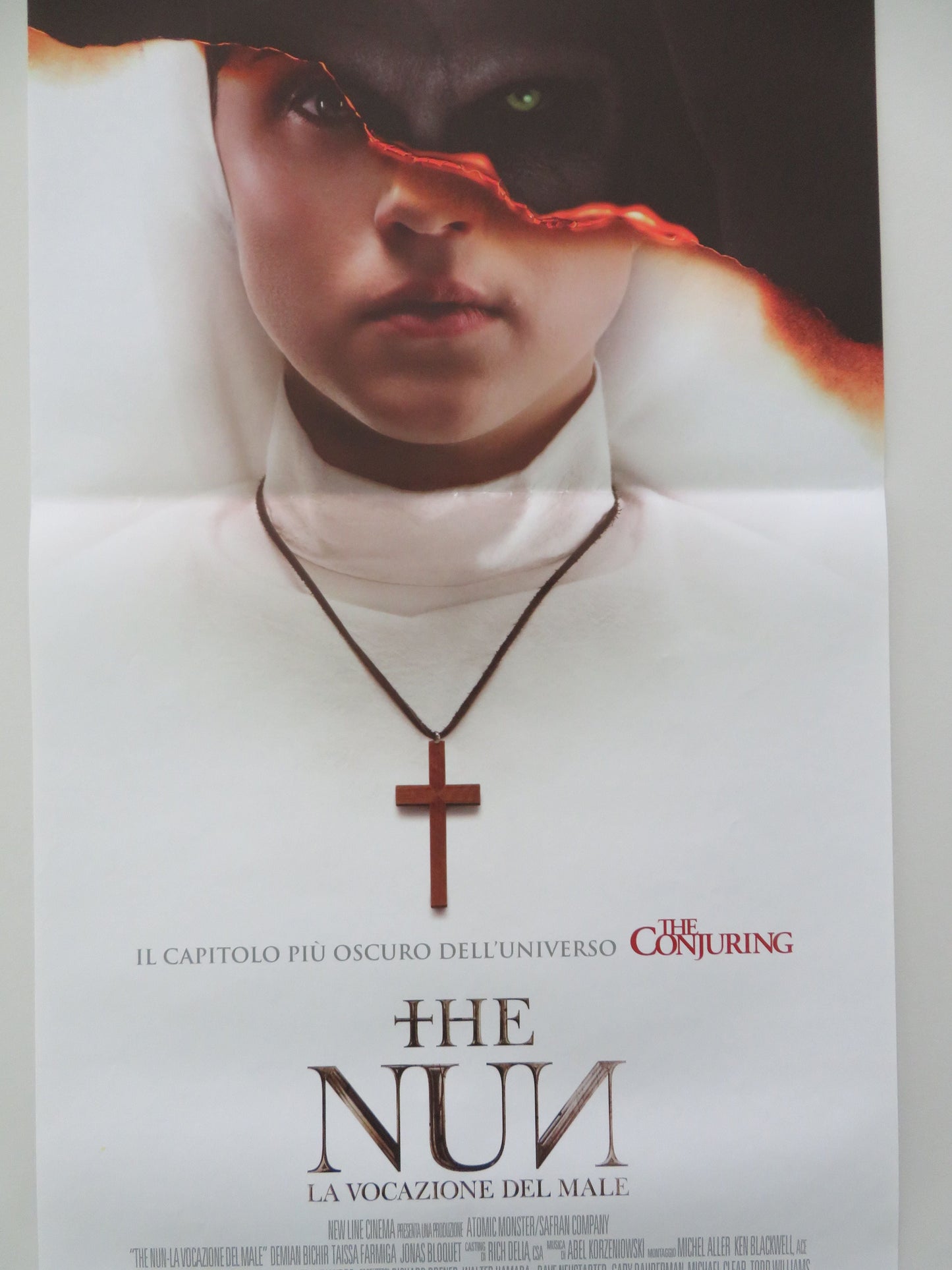 The Nun Italian Locandina Poster Demian Bichir Taissa Farmiga 2018 Movie posters