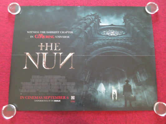 THE NUN UK QUAD ROLLED POSTER TAISSA FARMIGA DEMIAN BICHIR 2018 - Rendezvous Cinema
