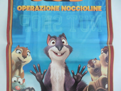 The Nut Job - B Italian Locandina Poster Will Arnett Brendan Fraser 2014 Movie posters