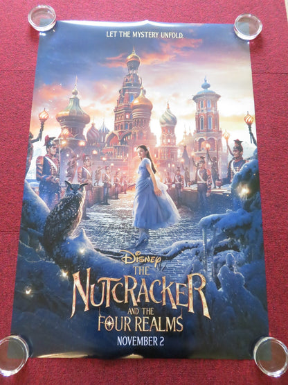 THE NUTCRACKER AND THE FOUR REALMS - B US ONE SHEET ROLLED POSTER 2018 Rendezvous Cinema Movie posters