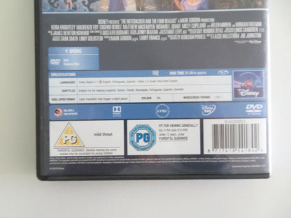 THE NUTCRACKER AND THE FOUR REALMS (DVD) DISNEY MACKENZIE FOY 2018 REGION 2 Movie posters