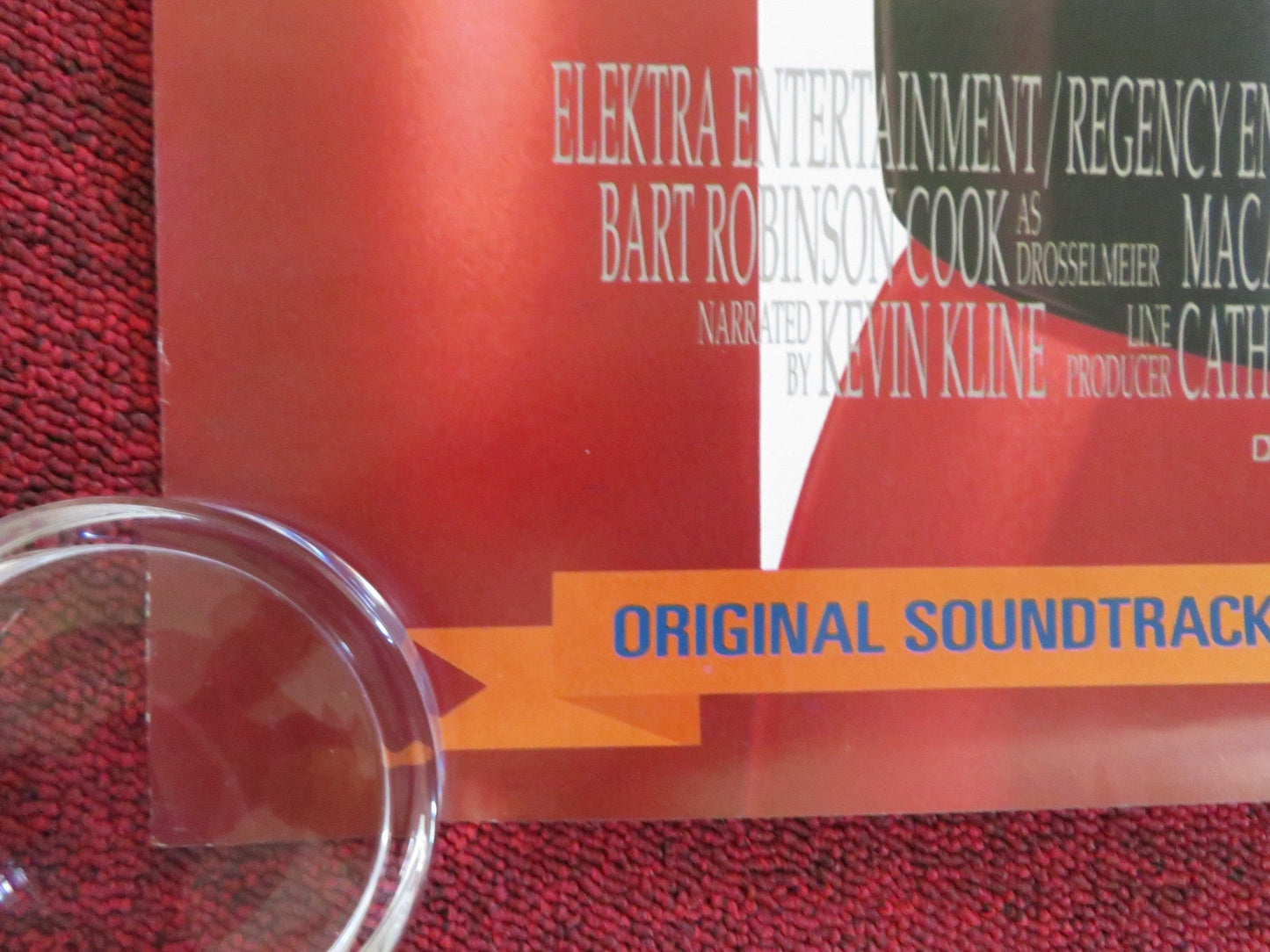 THE NUTCRACKER US ONE SHEET ROLLED POSTER DARCI KISTLER DAMIAN WOETZEL 1993 Rendezvous Cinema Movie posters