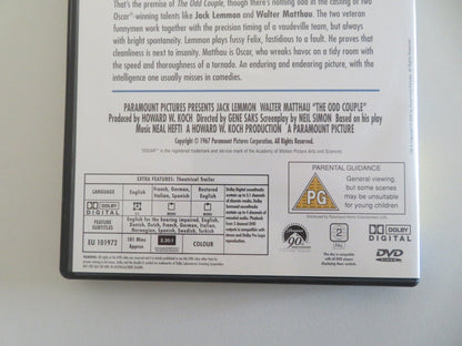 THE ODD COUPLE (DVD) JACK LEMMON WALTER MATTHAU 1968 REGION 2 - Rendezvous Cinema