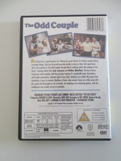 THE ODD COUPLE (DVD) JACK LEMMON WALTER MATTHAU 1968 REGION 2 - Rendezvous Cinema
