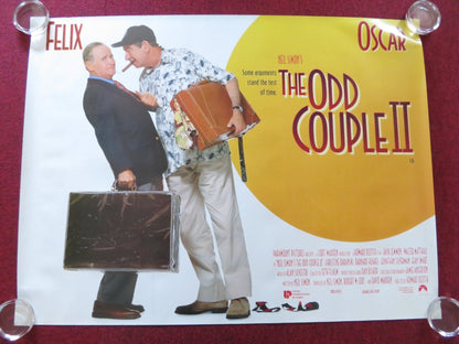 THE ODD COUPLE II UK QUAD ROLLED POSTER JACK LEMMON WALTER MATTHAU 1998 Rendezvous Cinema Movie posters