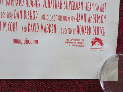 THE ODD COUPLE II UK QUAD ROLLED POSTER JACK LEMMON WALTER MATTHAU 1998 Rendezvous Cinema Movie posters