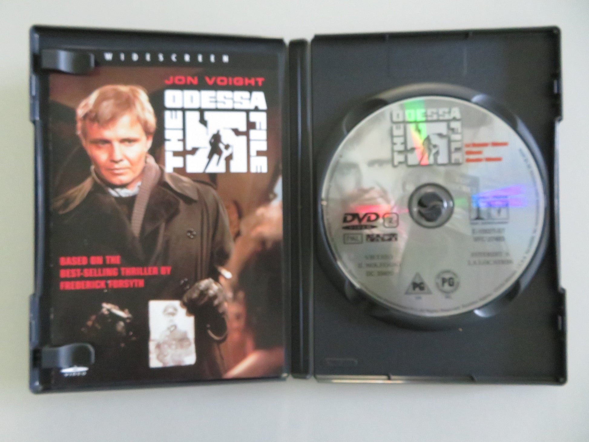 The Odessa File (DVD) Jon Voight Maximilian Schell 1974 Region 2 Movie posters