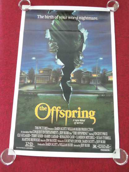 THE OFFSPRING ONE SHEET ROLLED POSTER VINCENT PRICE CLU GULAGER 1987 Movie posters