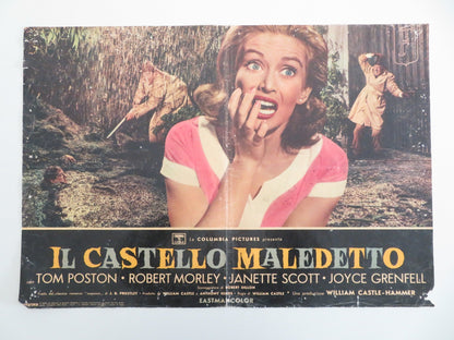 THE OLD DARK HOUSE - A ITALIAN FOTOBUSTA POSTER TOM POSTON ROBERT MORLEY 1963 Movie posters