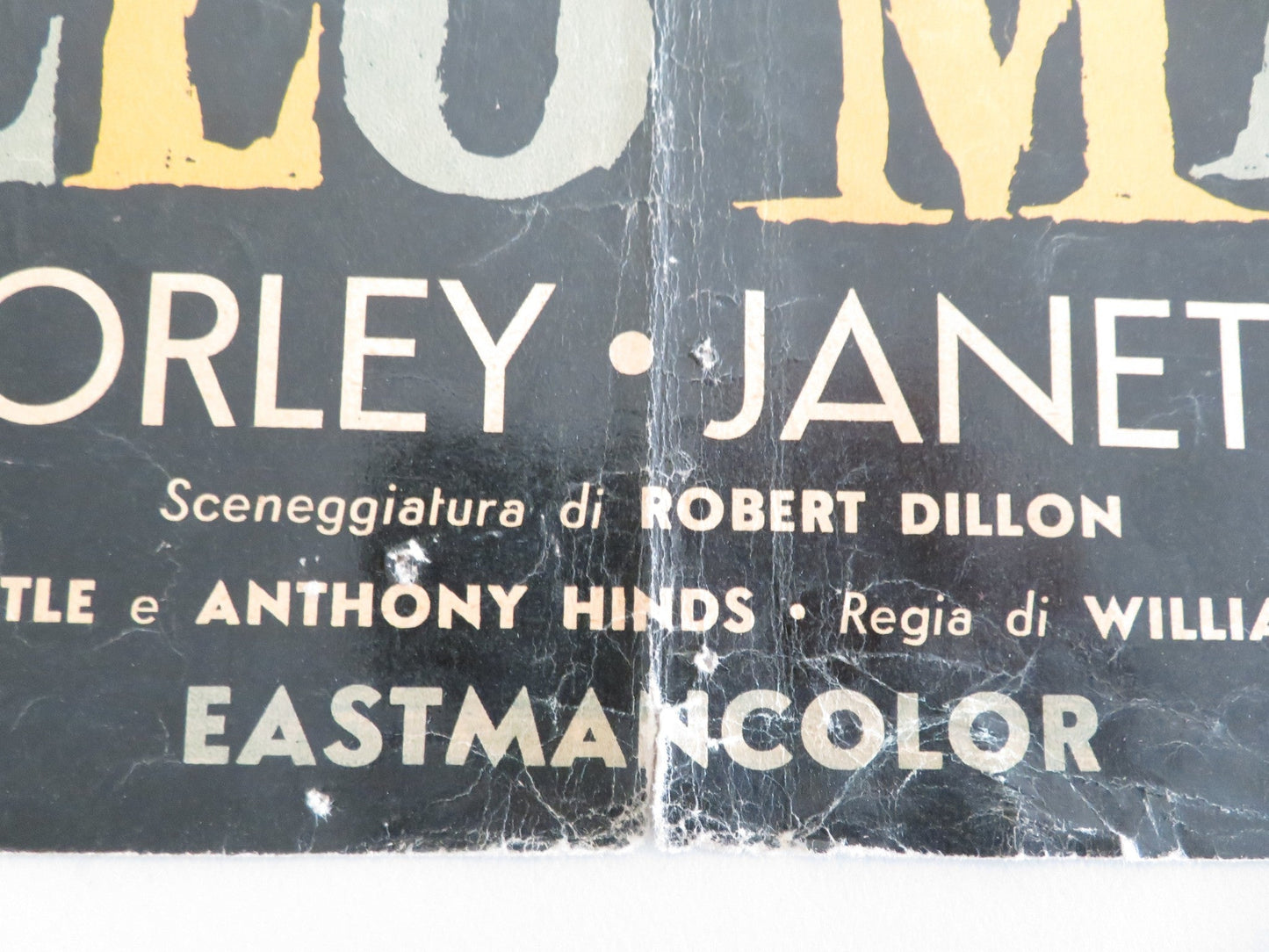 THE OLD DARK HOUSE - A ITALIAN FOTOBUSTA POSTER TOM POSTON ROBERT MORLEY 1963 Movie posters