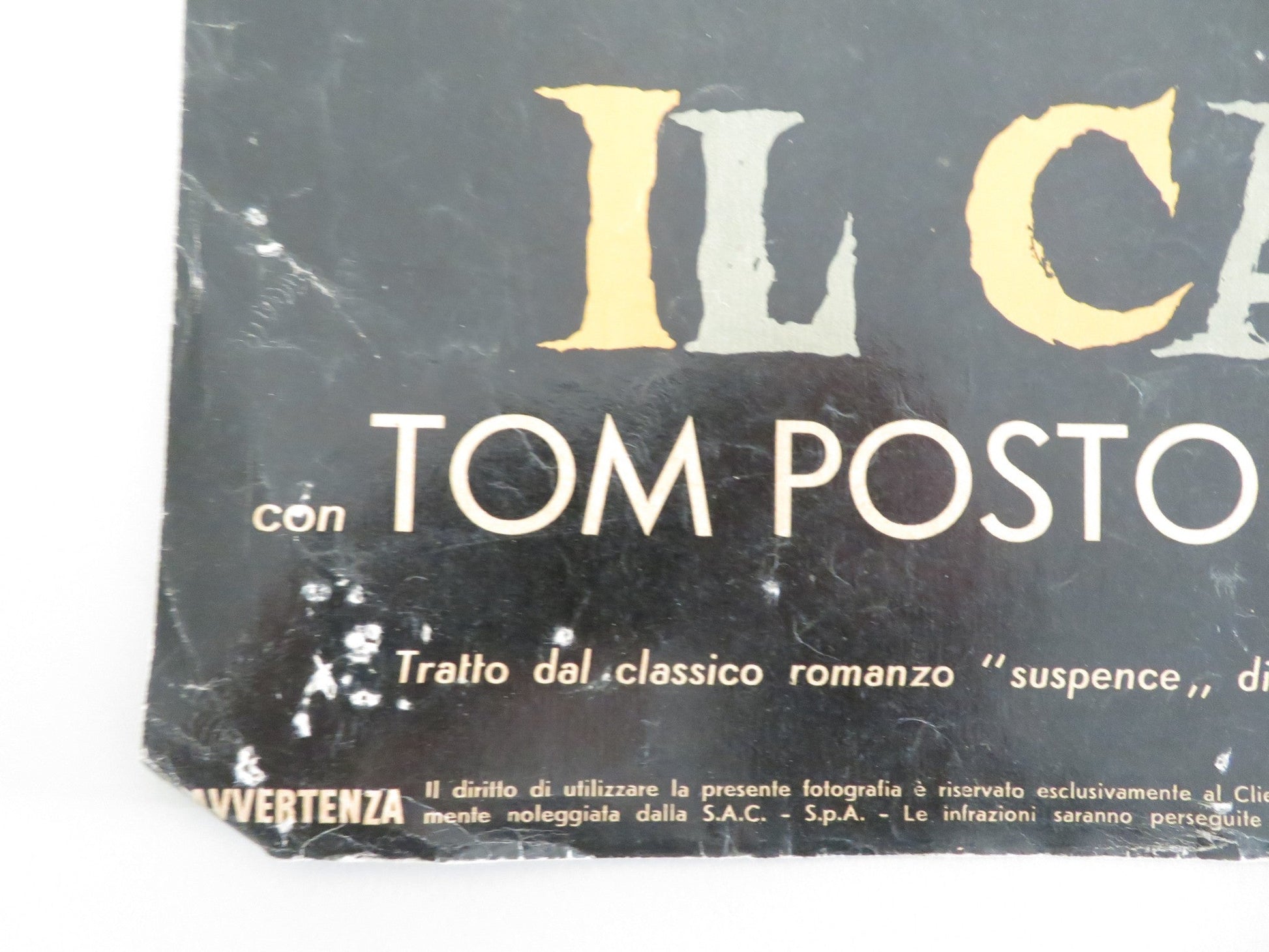 THE OLD DARK HOUSE - A ITALIAN FOTOBUSTA POSTER TOM POSTON ROBERT MORLEY 1963 Movie posters