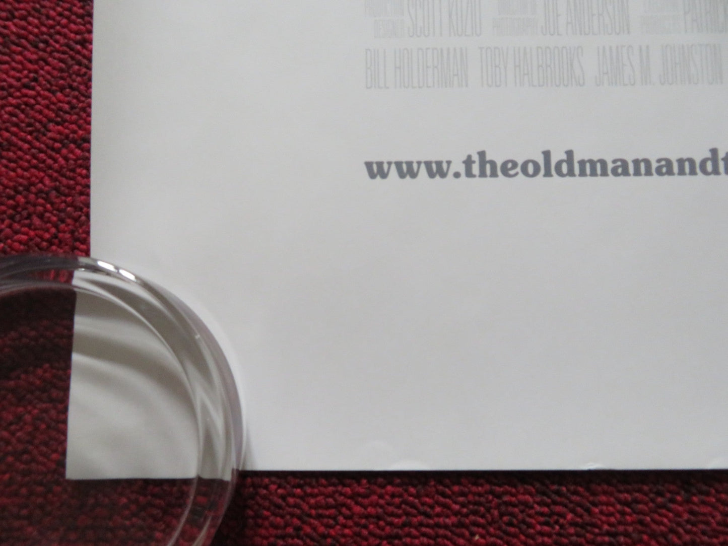 THE OLD MAN & THE GUN UK QUAD ROLLED POSTER ROBERT REDFORD CASEY AFFLECK 2018 Rendezvous Cinema Movie posters