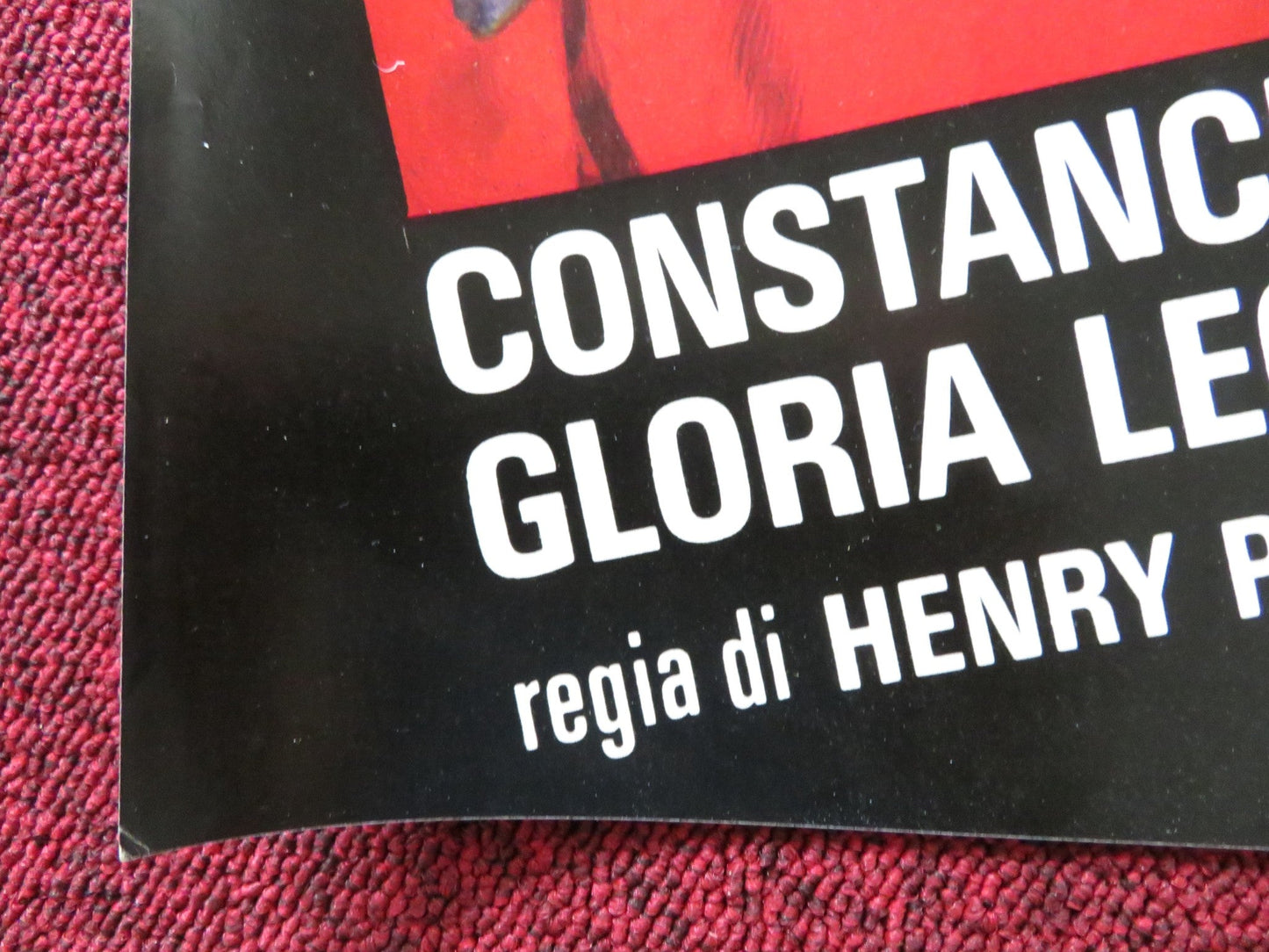 THE OPENING OF MISTY BEETHOVEN - A ITALIAN FOTOBUSTA POSTER C. MONEY GILLIS 1976 Rendezvous Cinema Movie posters