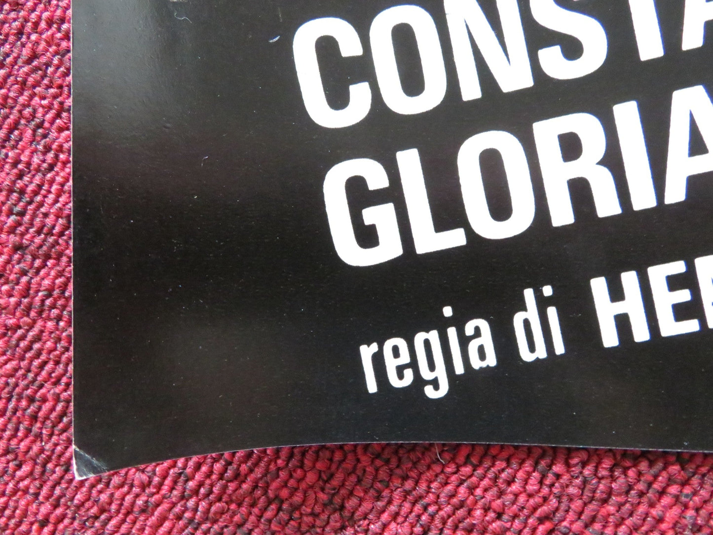 THE OPENING OF MISTY BEETHOVEN - D ITALIAN FOTOBUSTA POSTER C. MONEY GILLIS 1976 Rendezvous Cinema Movie posters