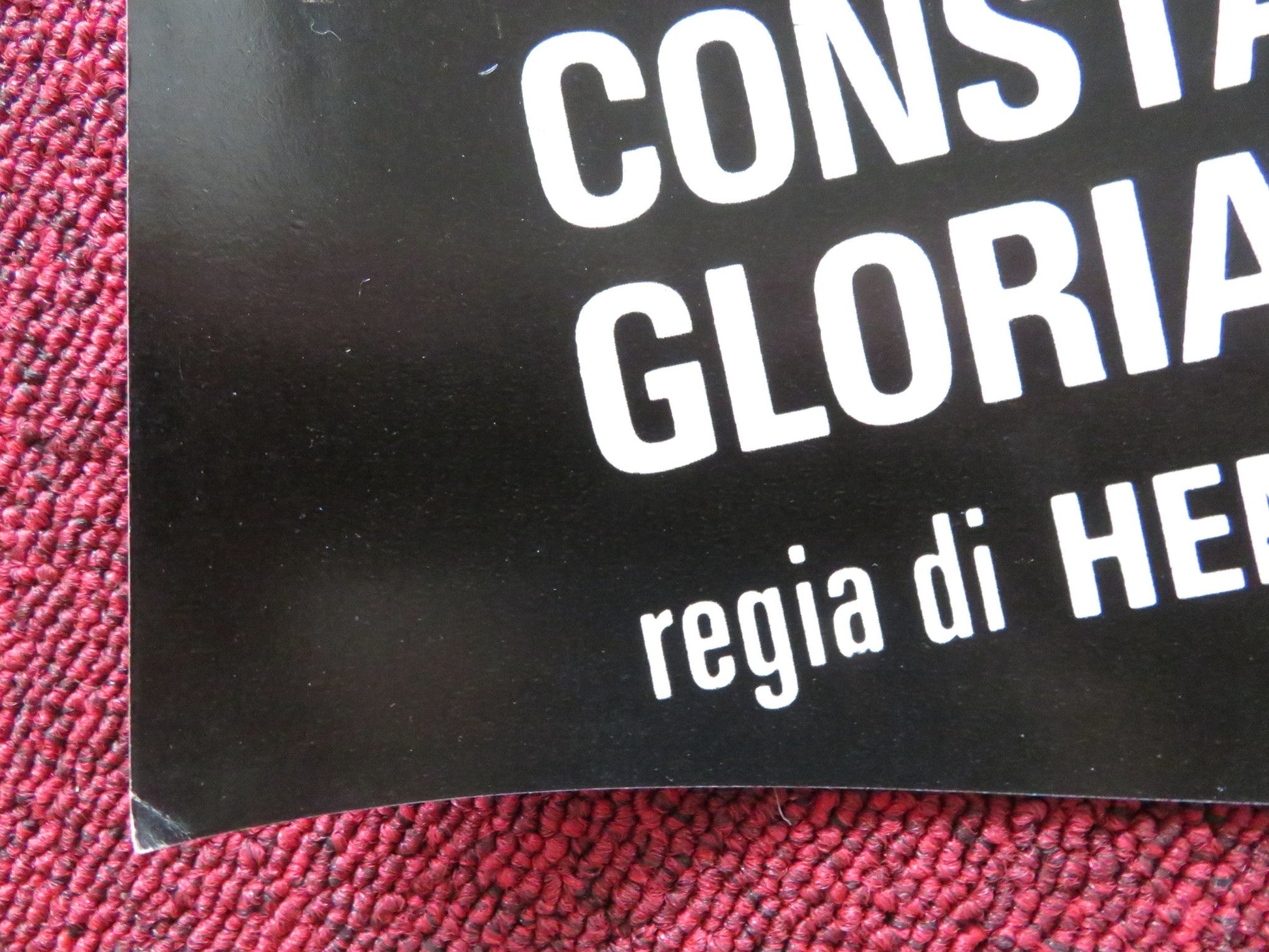 THE OPENING OF MISTY BEETHOVEN - D ITALIAN FOTOBUSTA POSTER C. MONEY GILLIS 1976 Rendezvous Cinema Movie posters