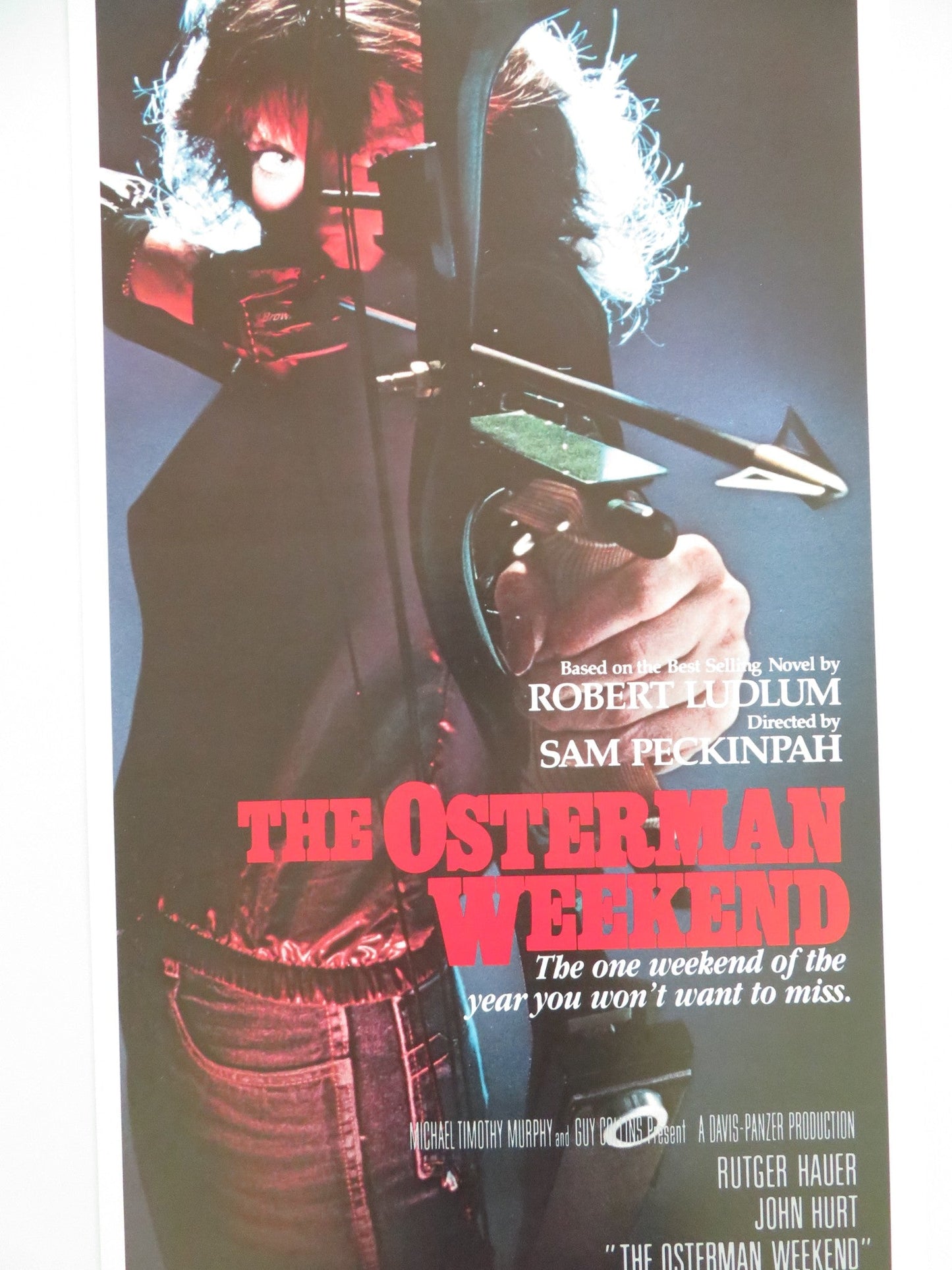 THE OSTERMAN WEEKEND US INSERT POSTER RUTGER HAUER JOHN HURT 1983 Movie posters