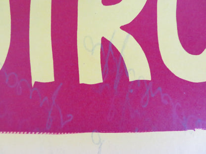 THE OSTRICH HAS TWO EGGS FRENCH POSTER ROLLED PIERRE FRESNAY SIMONE RENANT 1957 Rendezvous Cinema Movie posters