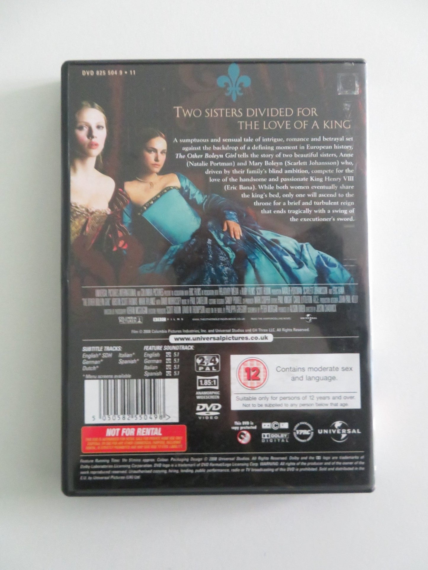 THE OTHER BOLEYN GIRL (DVD) NATALIE PORTMAN SCARLETT JOHANSSON 2008 REGION 2,4 Rendezvous Cinema Movie posters