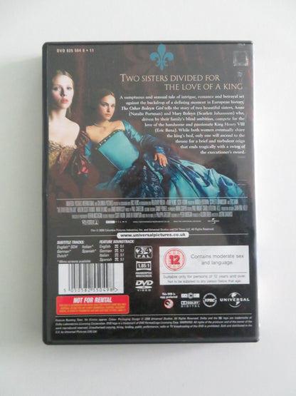 THE OTHER BOLEYN GIRL (DVD) NATALIE PORTMAN SCARLETT JOHANSSON 2008 REGION 2,4 Rendezvous Cinema Movie posters