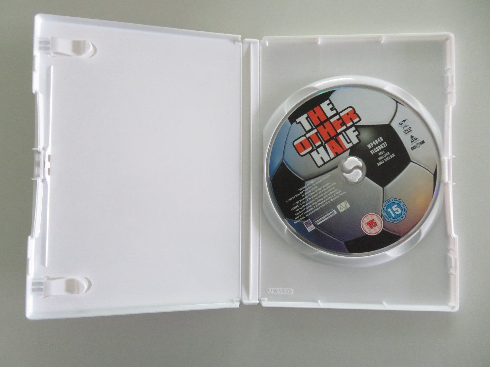 THE OTHER HALF - B (DVD) DANNY DYER VINNIE JONES 2006 REGION 2 Movie posters