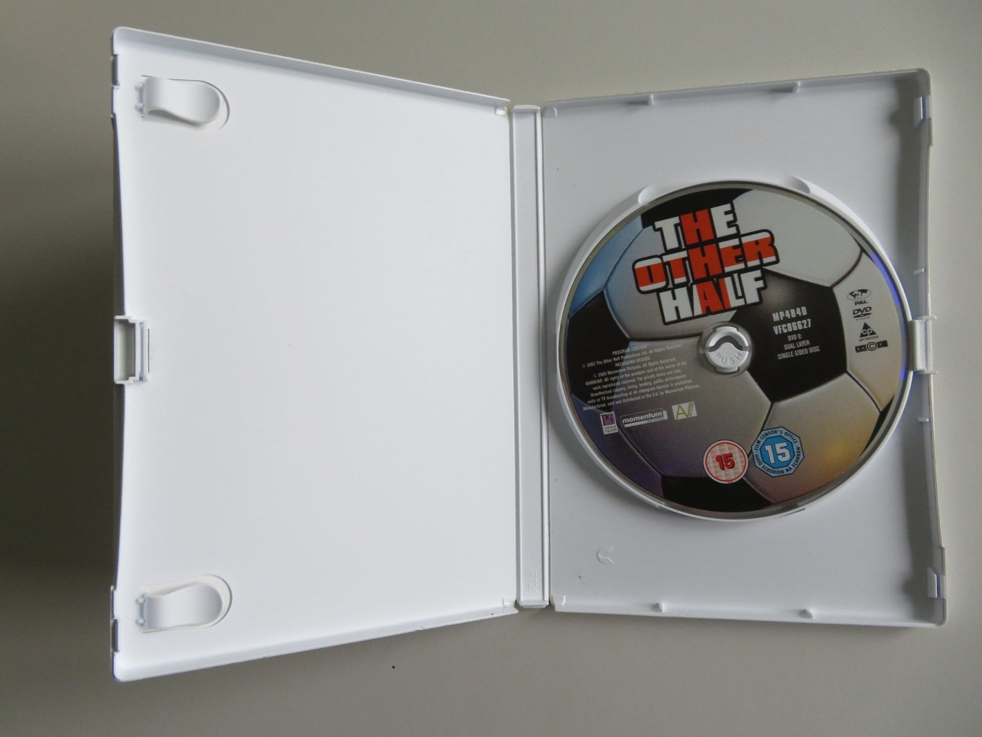 THE OTHER HALF (DVD) DANNY DYER VINNIE JONES 2006 REGION 2 Movie posters
