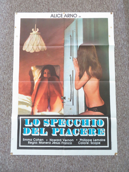 The Other Side of the Mirror Italian 2 Foglio Poster Alice Arno Emma Cohen 1973 Movie posters