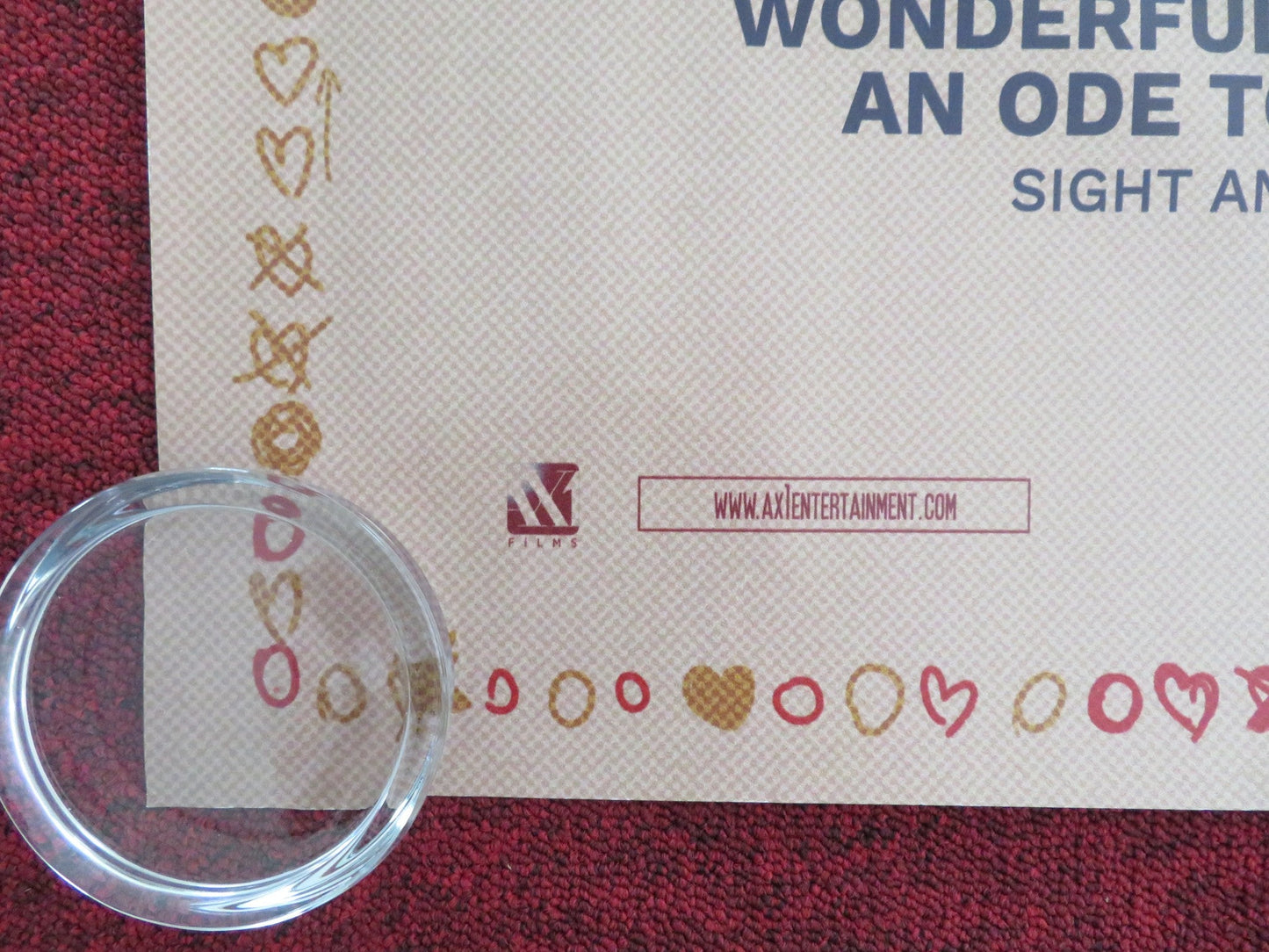 THE OTHER WAY AROUND UK QUAD ROLLED POSTER VITO SANZ ITSASO ARANA 2024 Movie posters