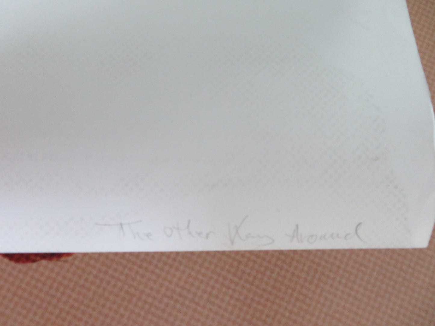 THE OTHER WAY AROUND UK QUAD ROLLED POSTER VITO SANZ ITSASO ARANA 2024 Movie posters