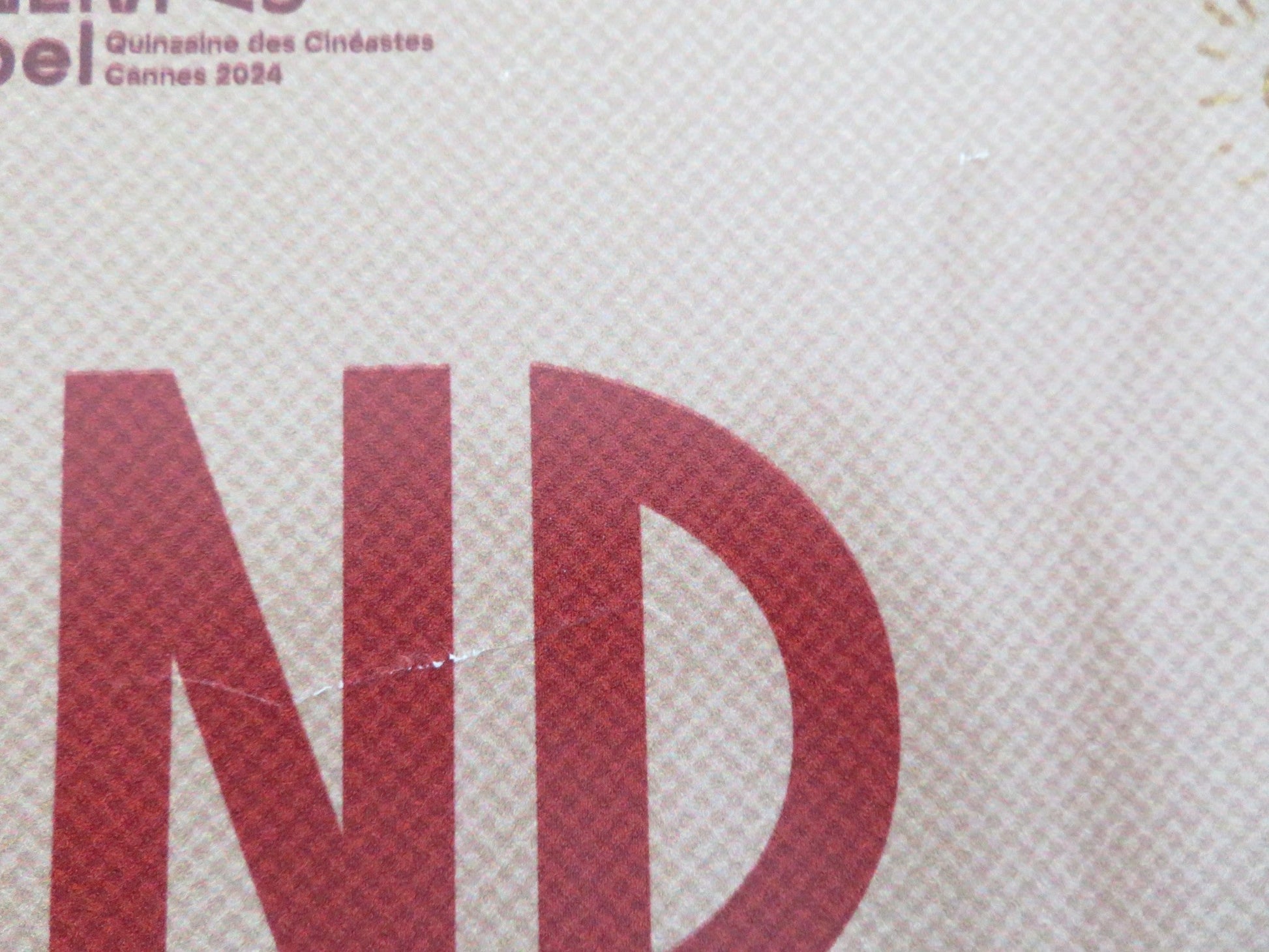 THE OTHER WAY AROUND UK QUAD ROLLED POSTER VITO SANZ ITSASO ARANA 2024 Movie posters