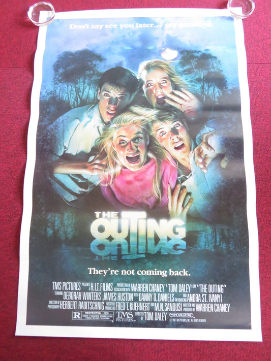 THE OUTING / THE LAMP US ONE SHEET ROLLED POSTER DEBORAH WINTERS J. HUSTON 1987 Rendezvous Cinema Movie posters