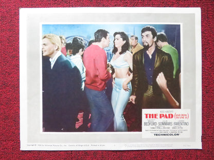 THE PAD (AND HOW TO USE IT) US LOBBY CARD FULL SET BRIAN BEDFORD J. SOMMARS 1966 Rendezvous Cinema Movie posters