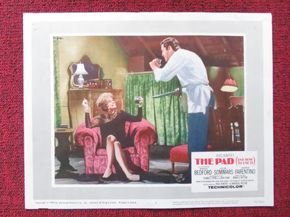 THE PAD (AND HOW TO USE IT) US LOBBY CARD FULL SET BRIAN BEDFORD J. SOMMARS 1966 Rendezvous Cinema Movie posters
