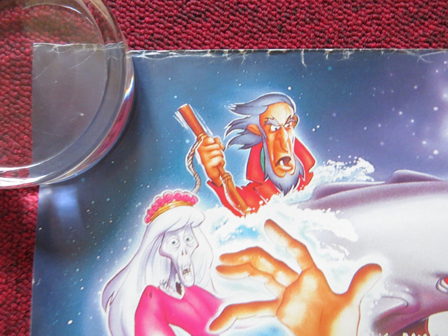 THE PAGEMASTER UK QUAD ROLLED POSTER MACAULAY CULKIN CHRISTOPHER LLOYD 1994 Rendezvous Cinema Movie posters