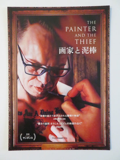 THE PAINTER AND THE THIEF JAPANESE CHIRASHI (B5) POSTER BERTIL - NORDLAND 2020 Rendezvous Cinema Movie posters