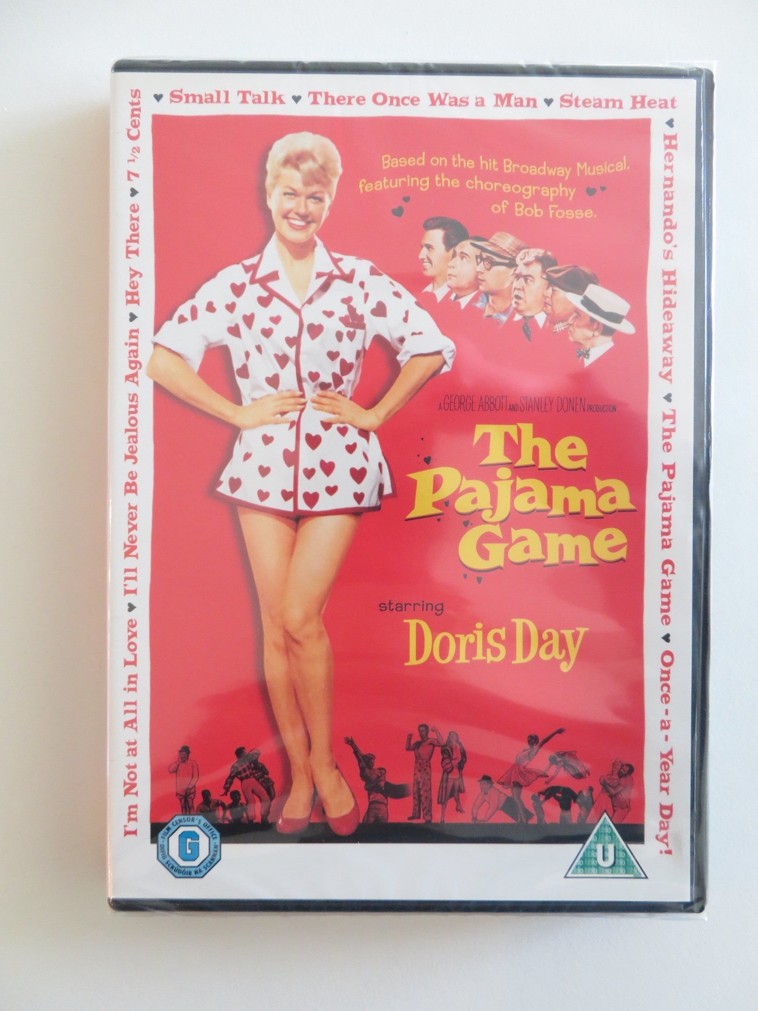 THE PAJAMA GAME (DVD) DORIS DAY JOHN RAITT 1957 REGION 2 Rendezvous Cinema Movie posters