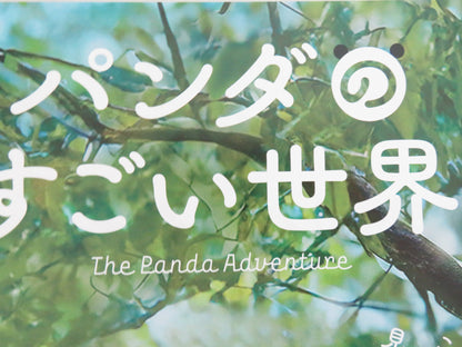 The Panda Adventure - B Japanese Chirashi (B5) Poster Kenichi Endo 2024 Movie posters