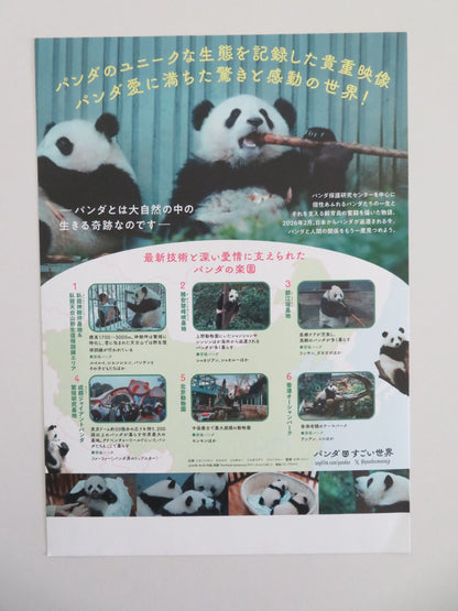 The Panda Adventure Japanese Chirashi (B5) Poster Kenichi Endo 2026 Movie posters