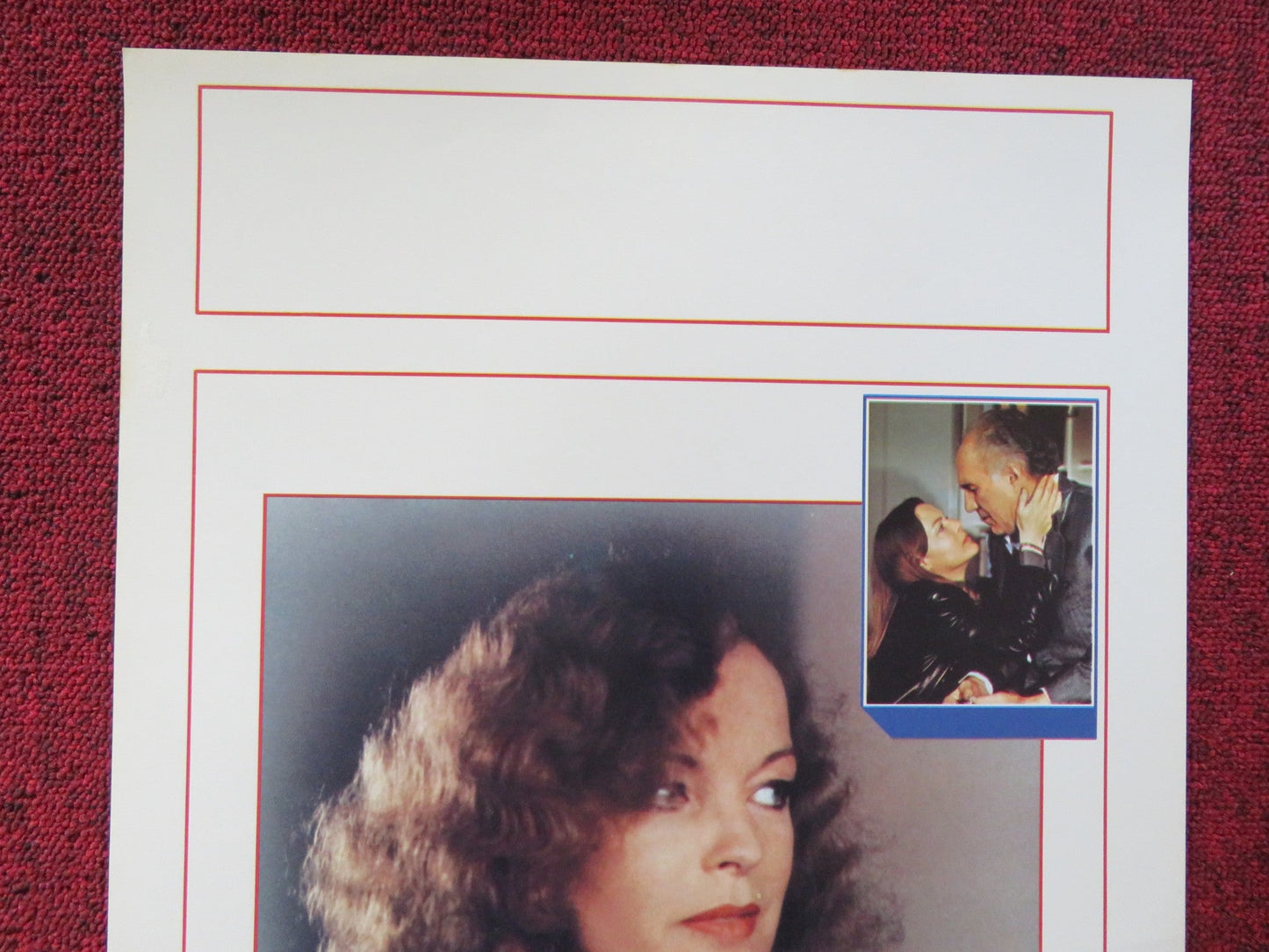 THE PASSERBY ITALIAN LOCANDINA POSTER ROMY SCHNEIDER MICHEL PICCOLI 1983 Rendezvous Cinema Movie posters