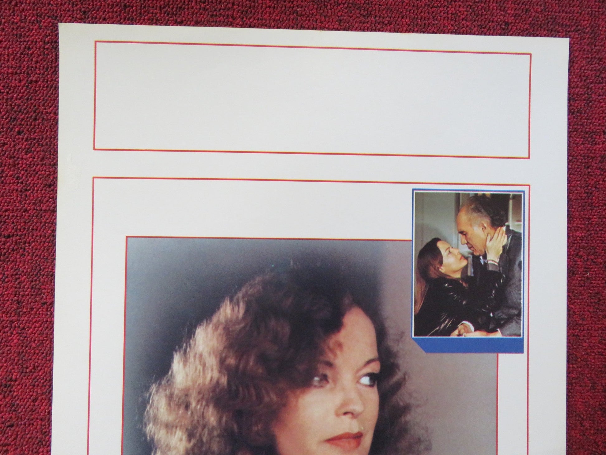 THE PASSERBY ITALIAN LOCANDINA POSTER ROMY SCHNEIDER MICHEL PICCOLI 1983 Rendezvous Cinema Movie posters