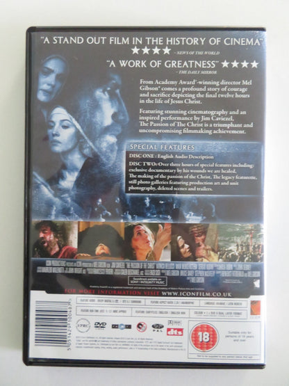 THE PASSION OF THE CHRIST - 2 DISC DEFINITIVE EDITION (DVD) 2004 REGION 2 Movie posters